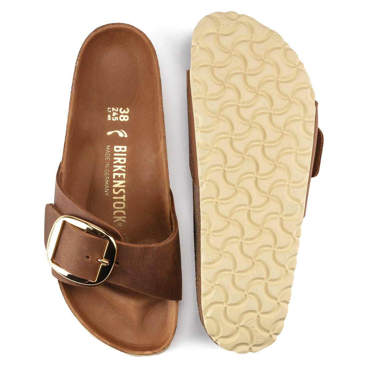 Madrid Big Buckle (Cognac)