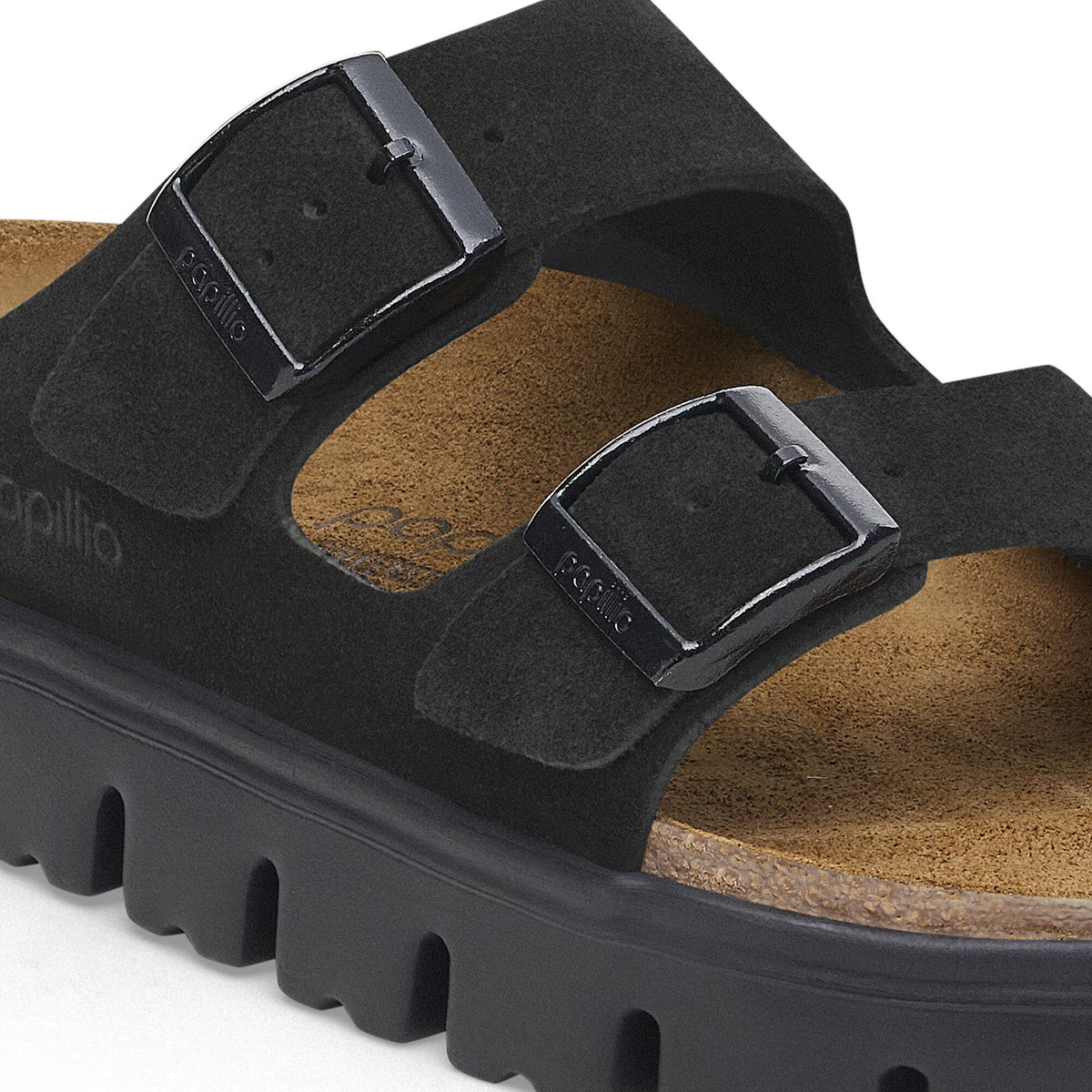 Arizona Chunky (Black Suede) detail