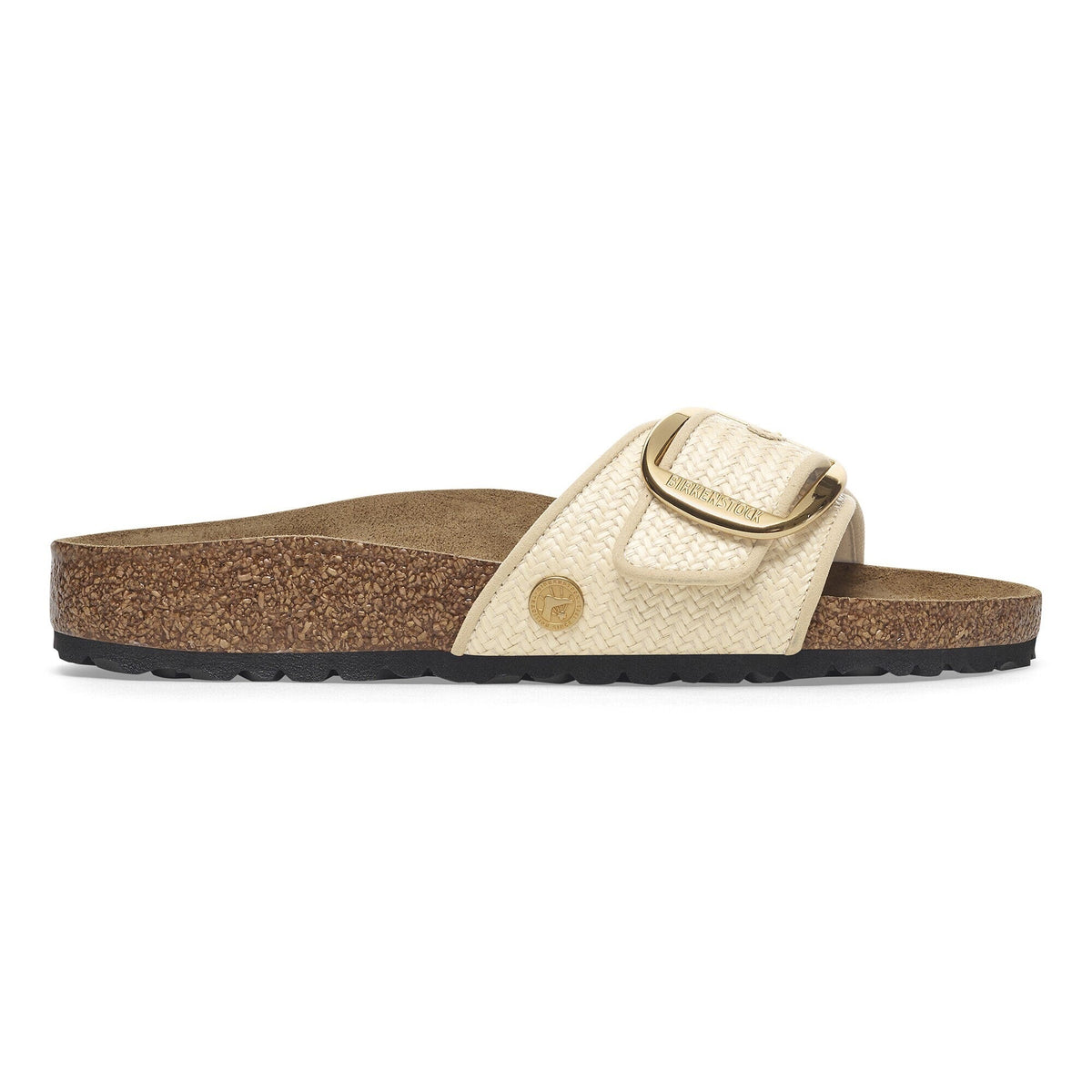Madrid Big Buckle (Raffia Natural) side