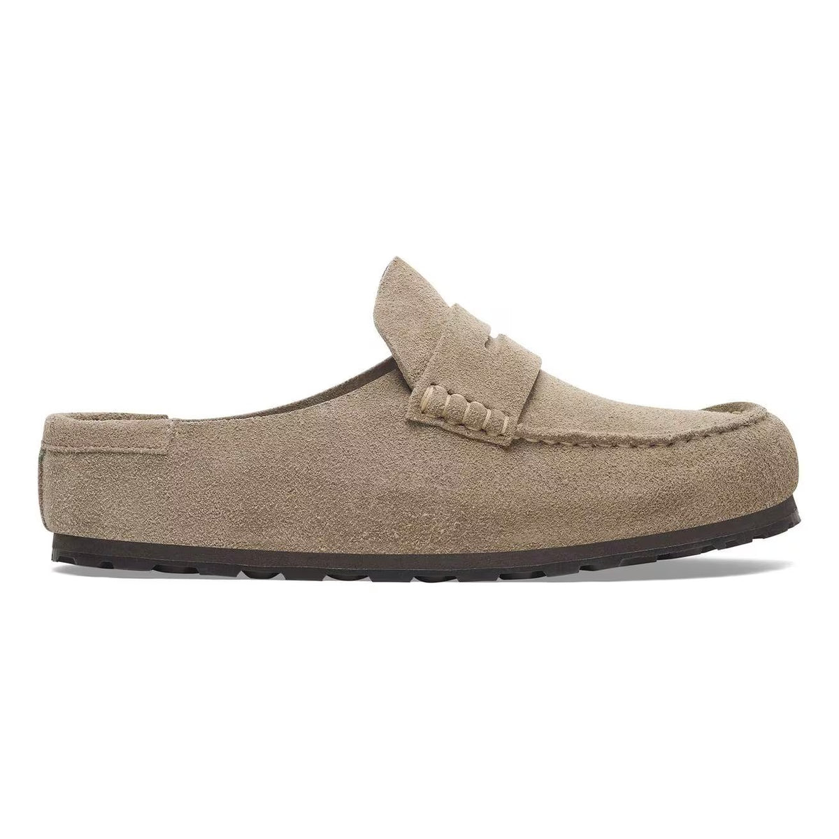 Naples Wrapped (Taupe Suede) side