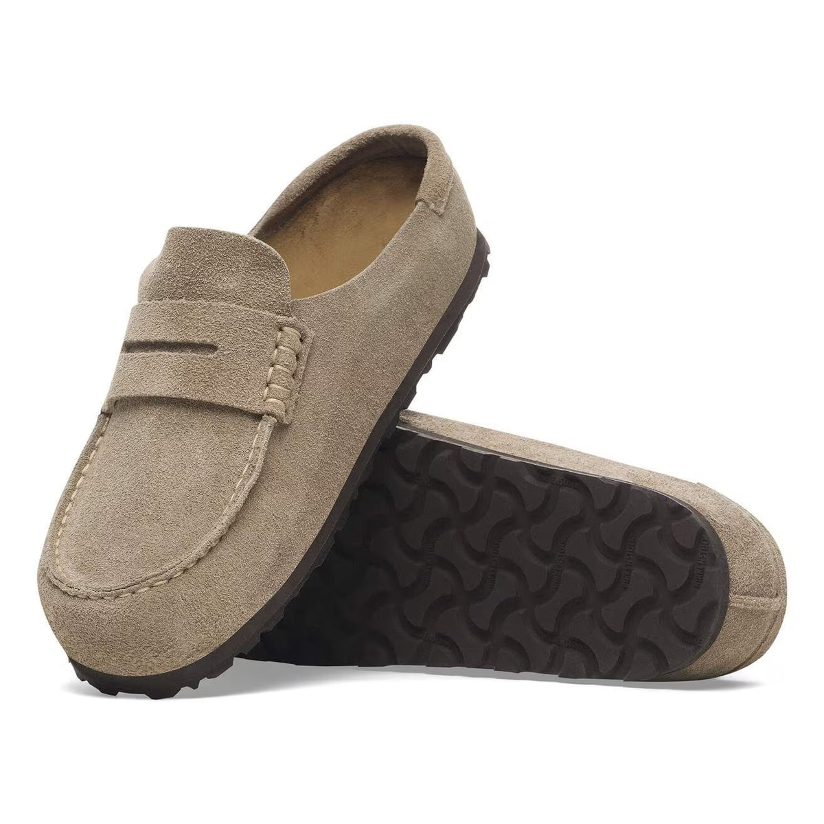 Naples Wrapped (Taupe Suede) sole
