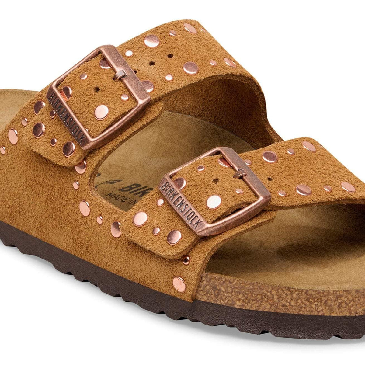 Arizona Rivets (Mink Suede) detail