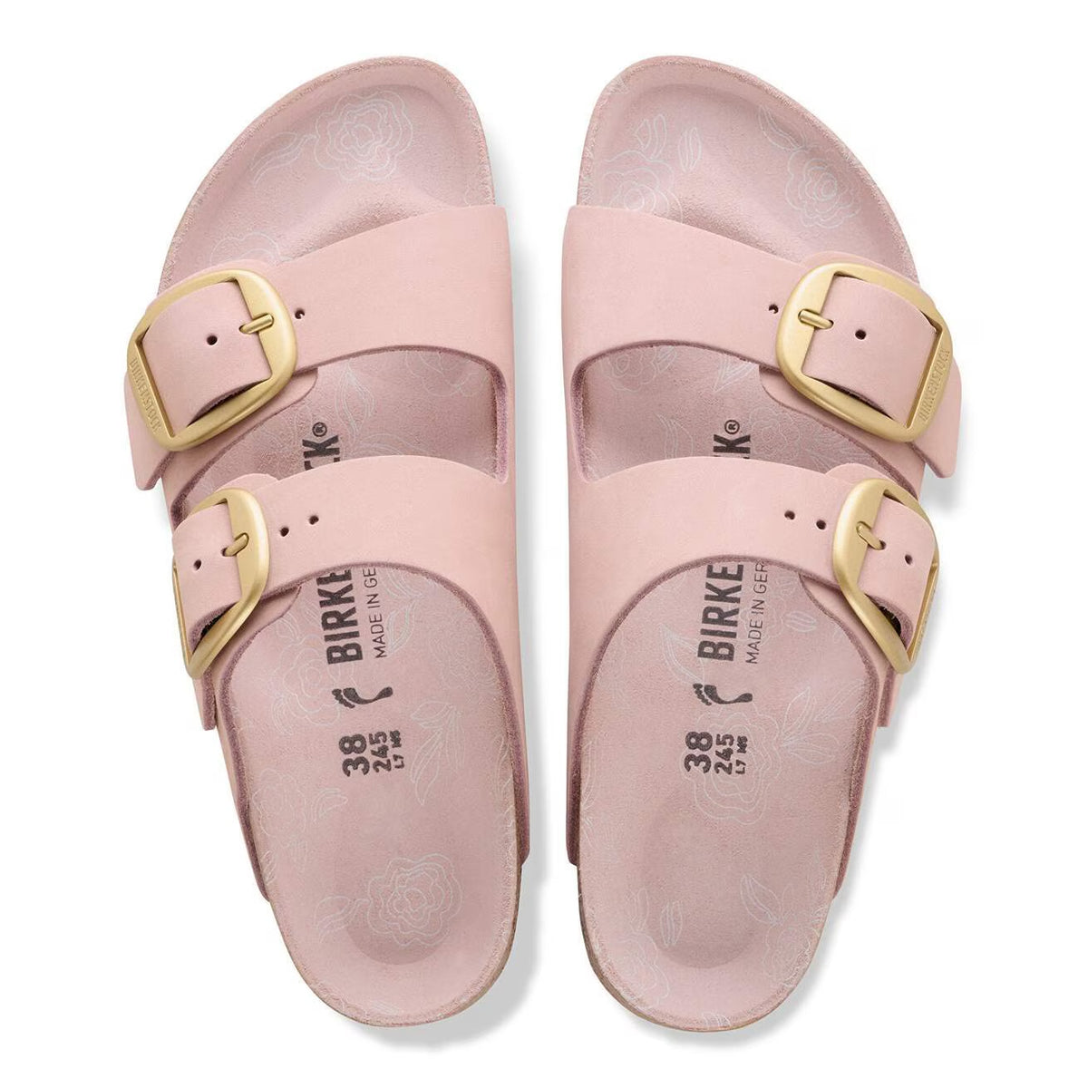 Arizona Big Buckle (Soft Pink Nubuck) top