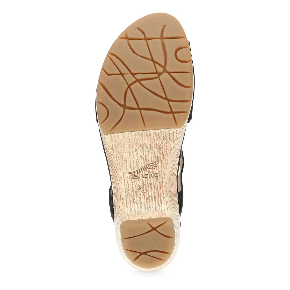 Laverne (Black Milled Nubuck) sole