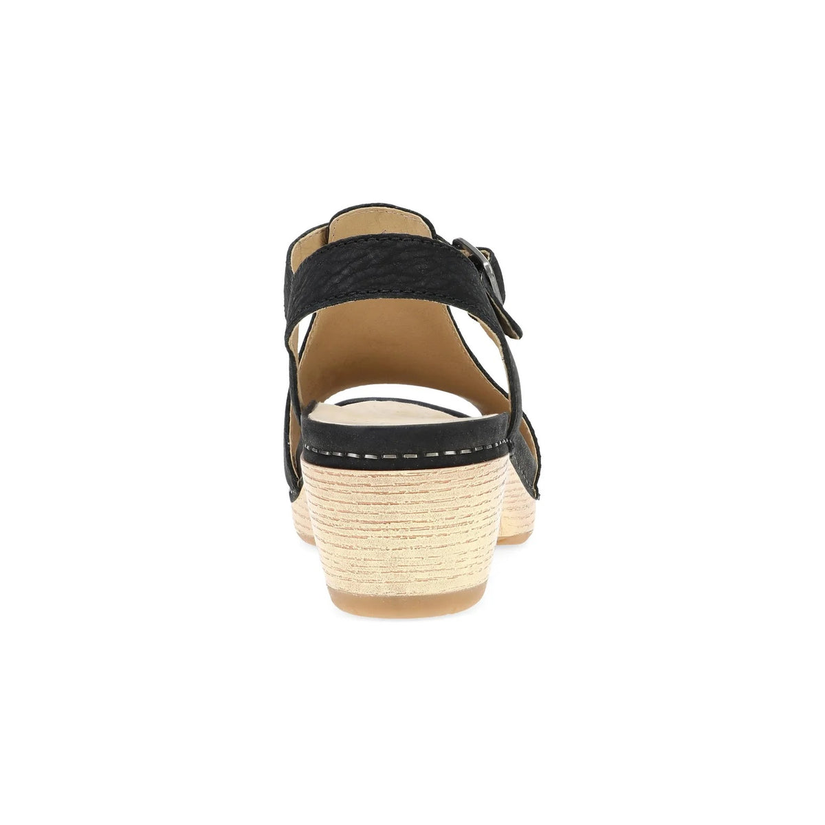 Laverne (Black Milled Nubuck) back