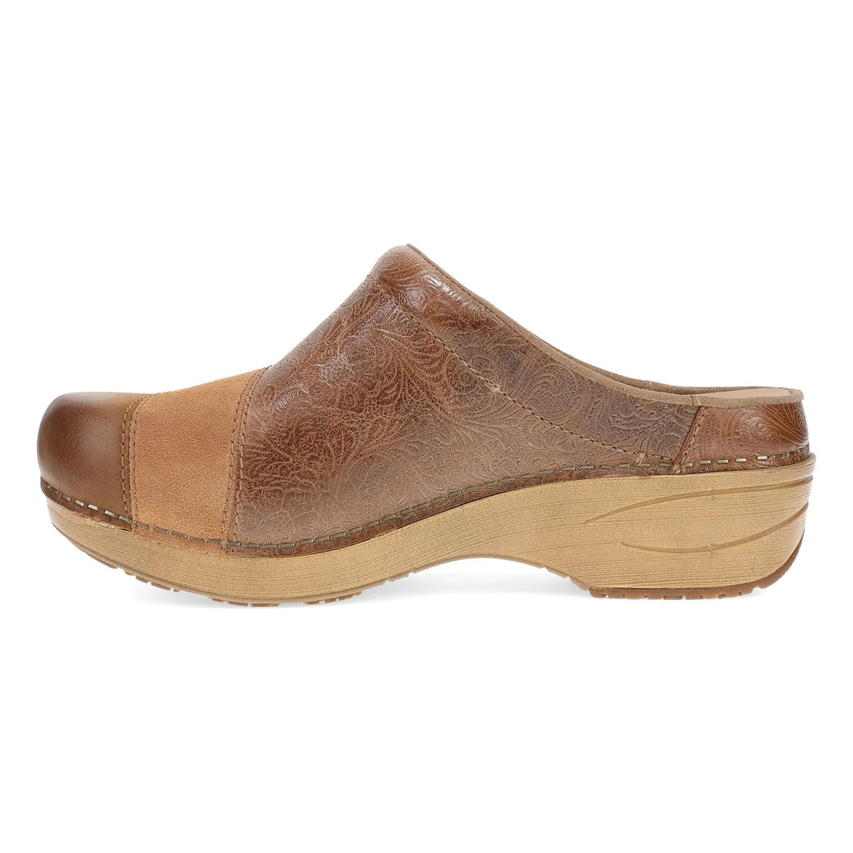 Zinnia Clog (Tan Multi) other side