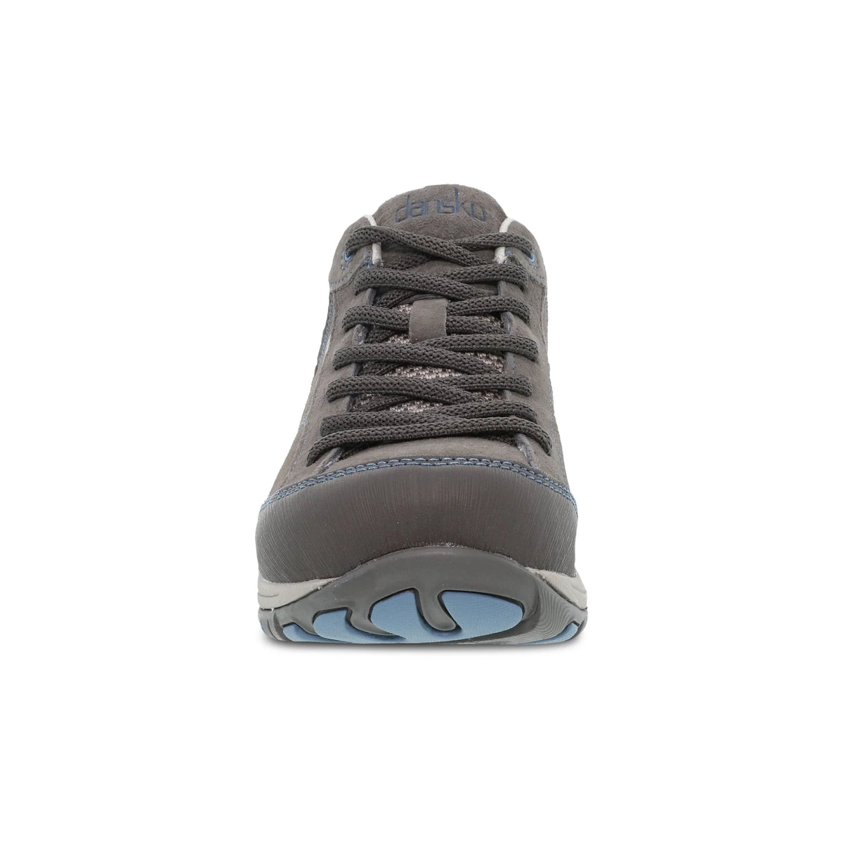 Paisley Grey/Blue Suede