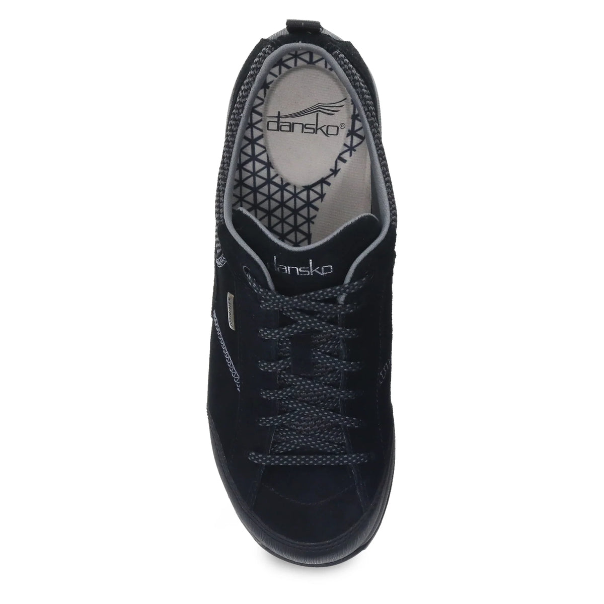 Paisley Black Suede