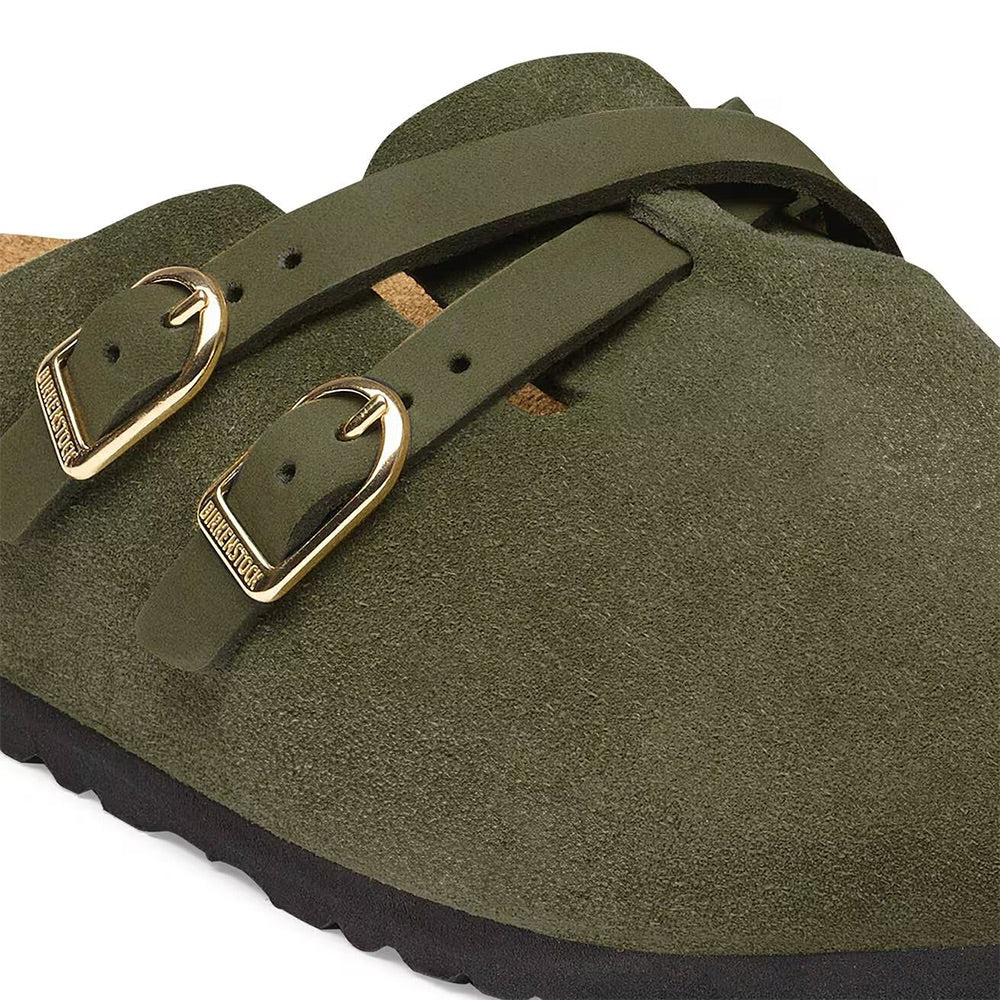 Women's Blair Suede (Thyme) detail