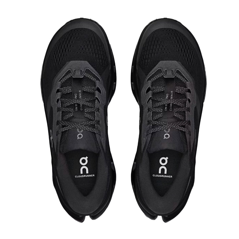 Women's Cloudrunner 3 (Black/Black) top