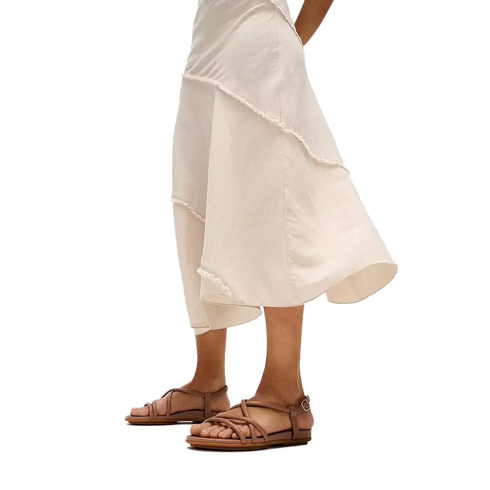 Women's Gracie Leather (Tan) when worn