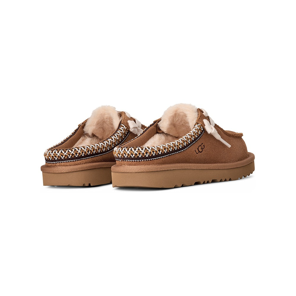 Kid's Tasman Mule (Chestnut) back