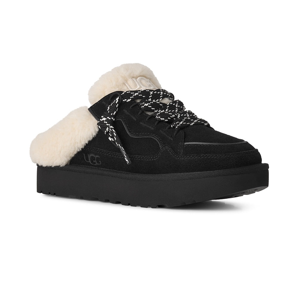 Women's Lowmel Mule (Black) front side
