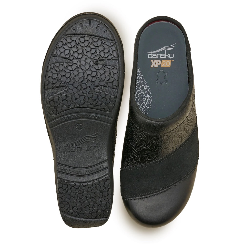 Zinnia Clog (Black Multi) sole