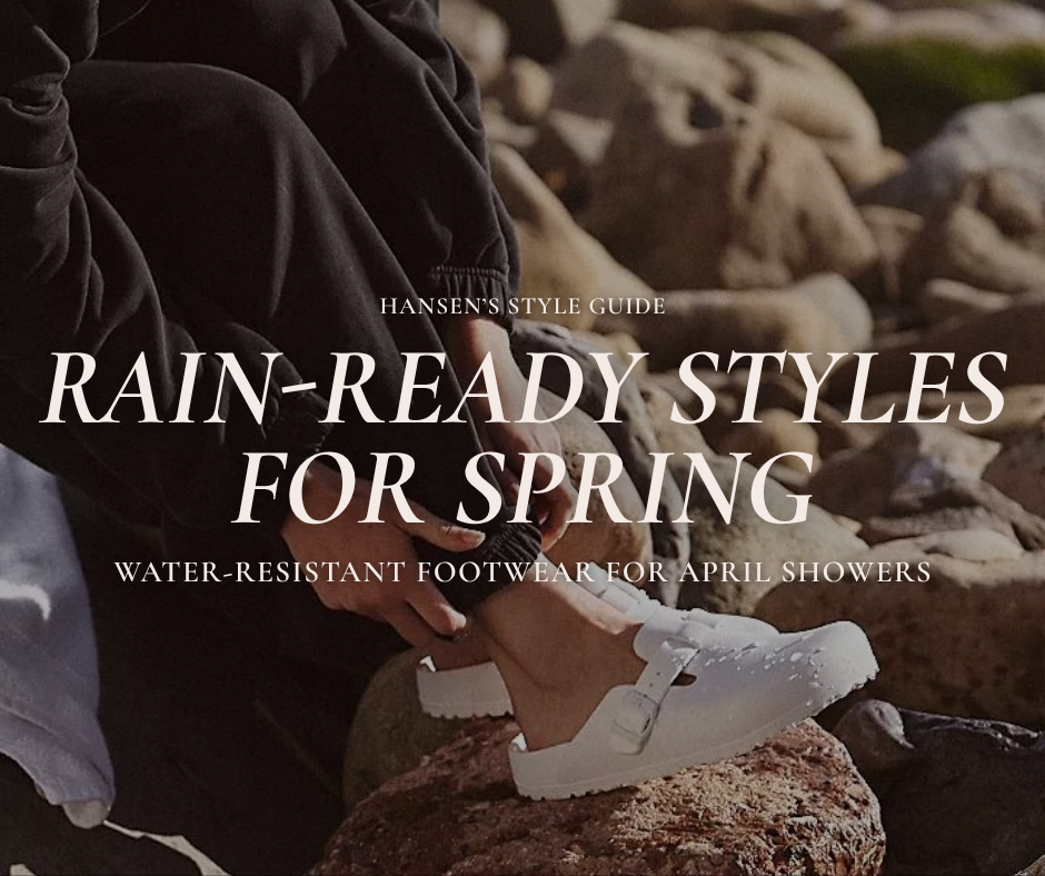April Showers? Shop the Best Waterproof Shoes for Spring