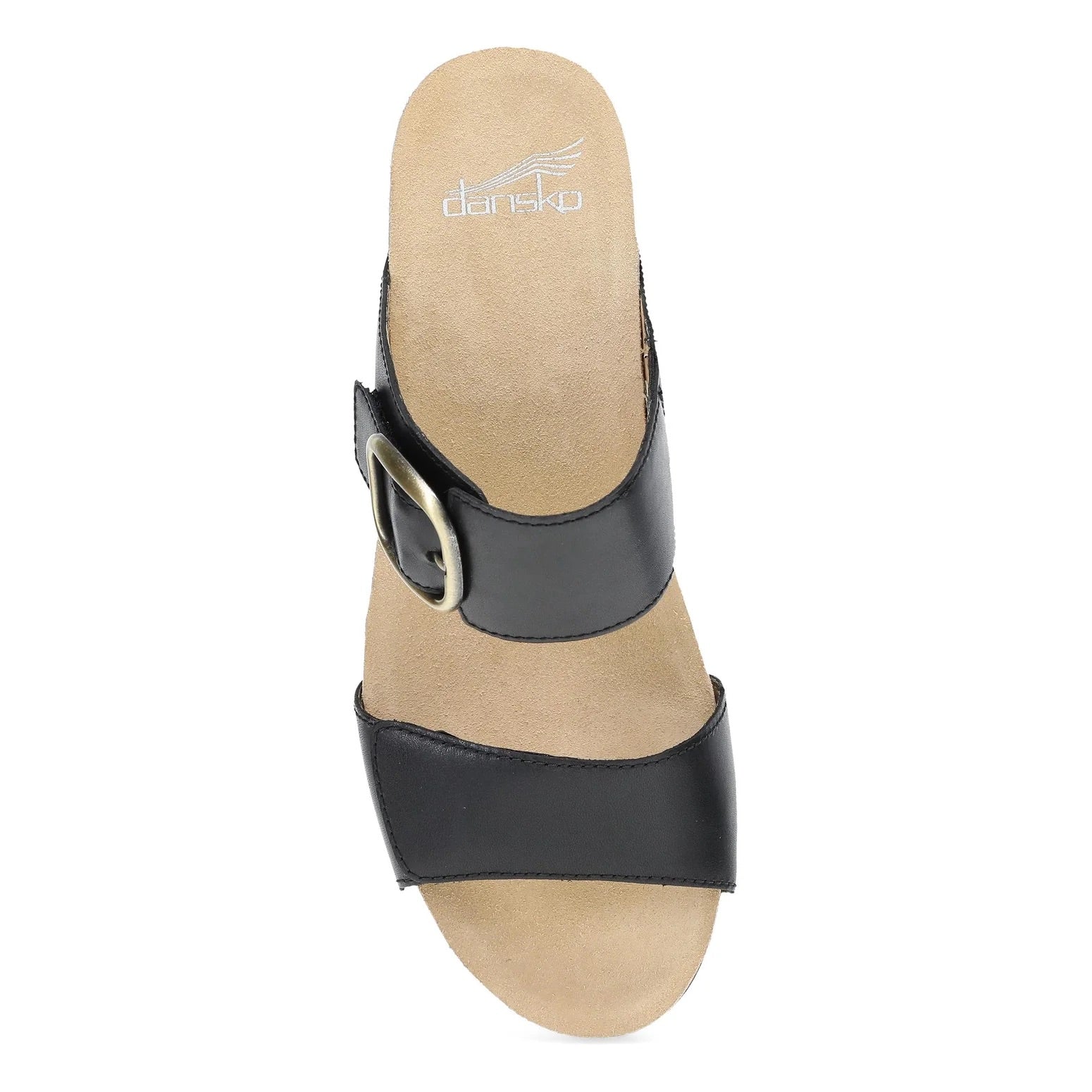 Shannon (Black Burnished Nappa) top