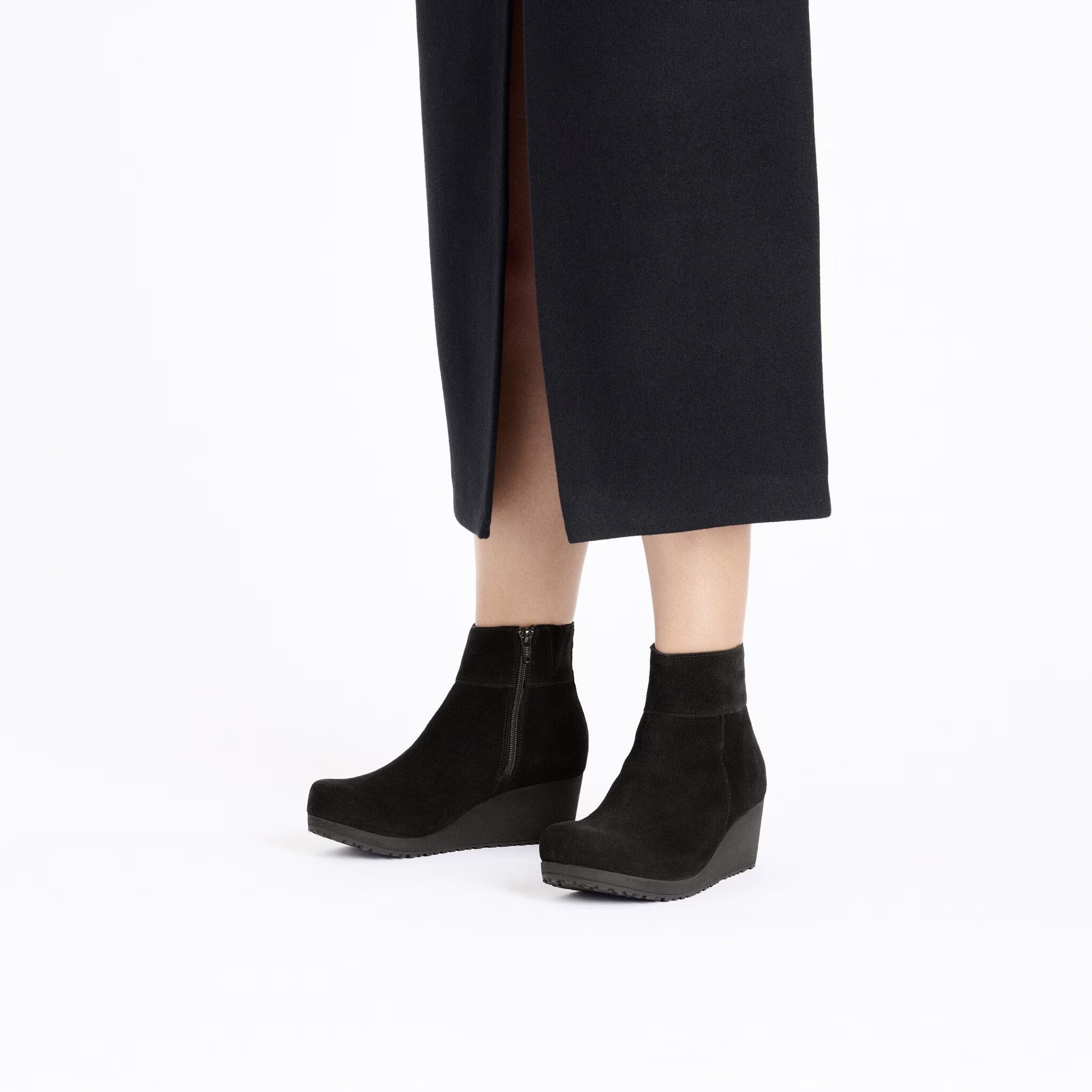Ebba Boot (Black) when worn (2)