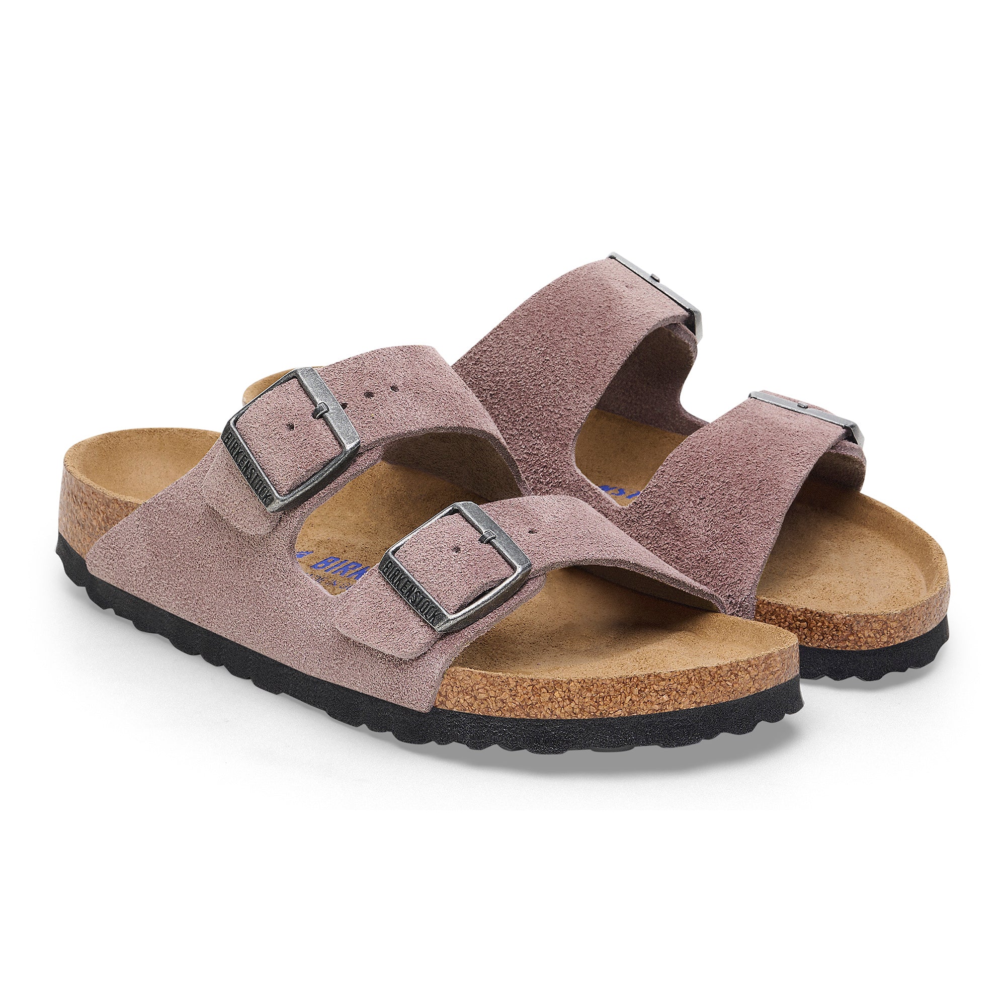 Arizona Soft Footbed (Faded Purple Suede)