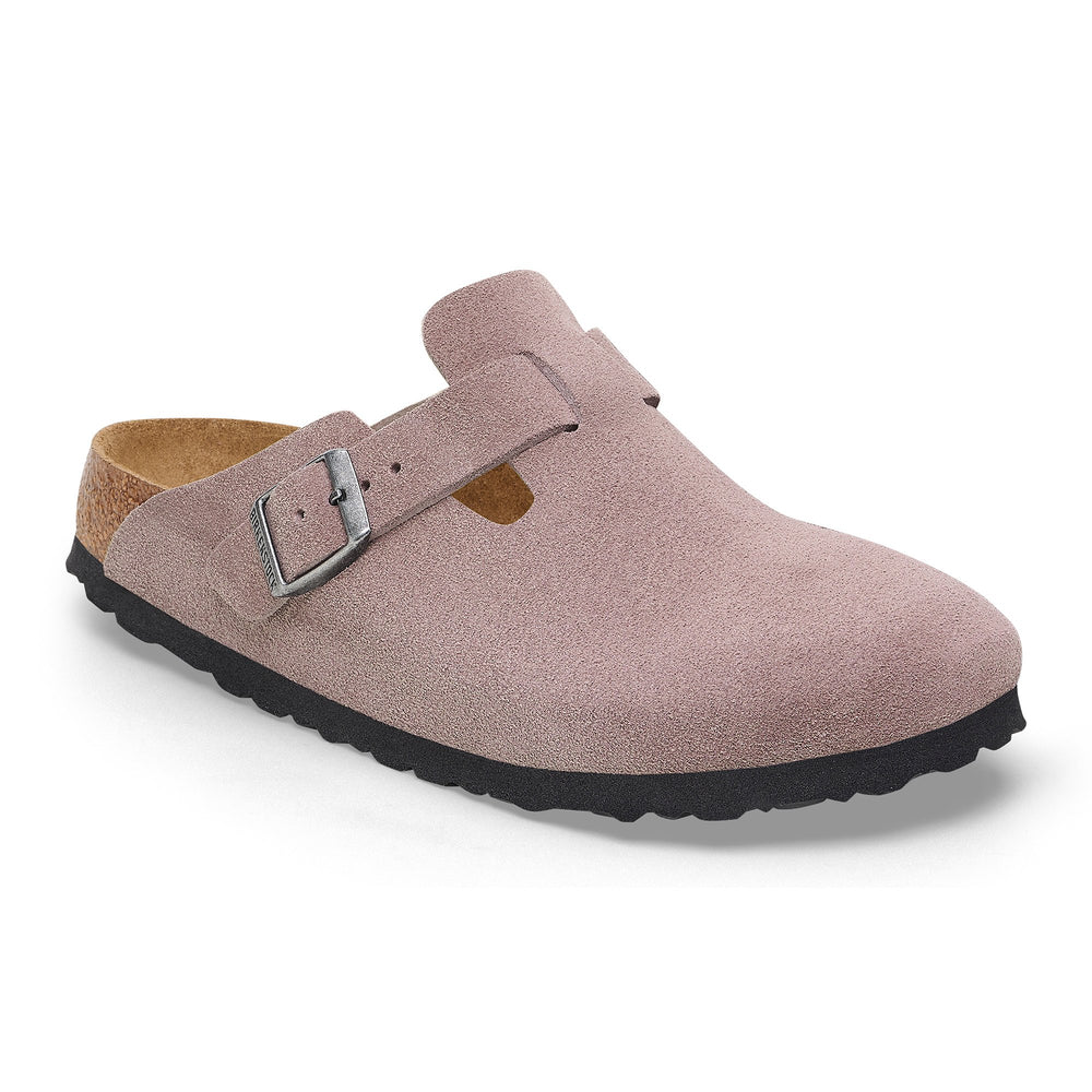 Boston Soft Footbed (Faded Purple Suede)