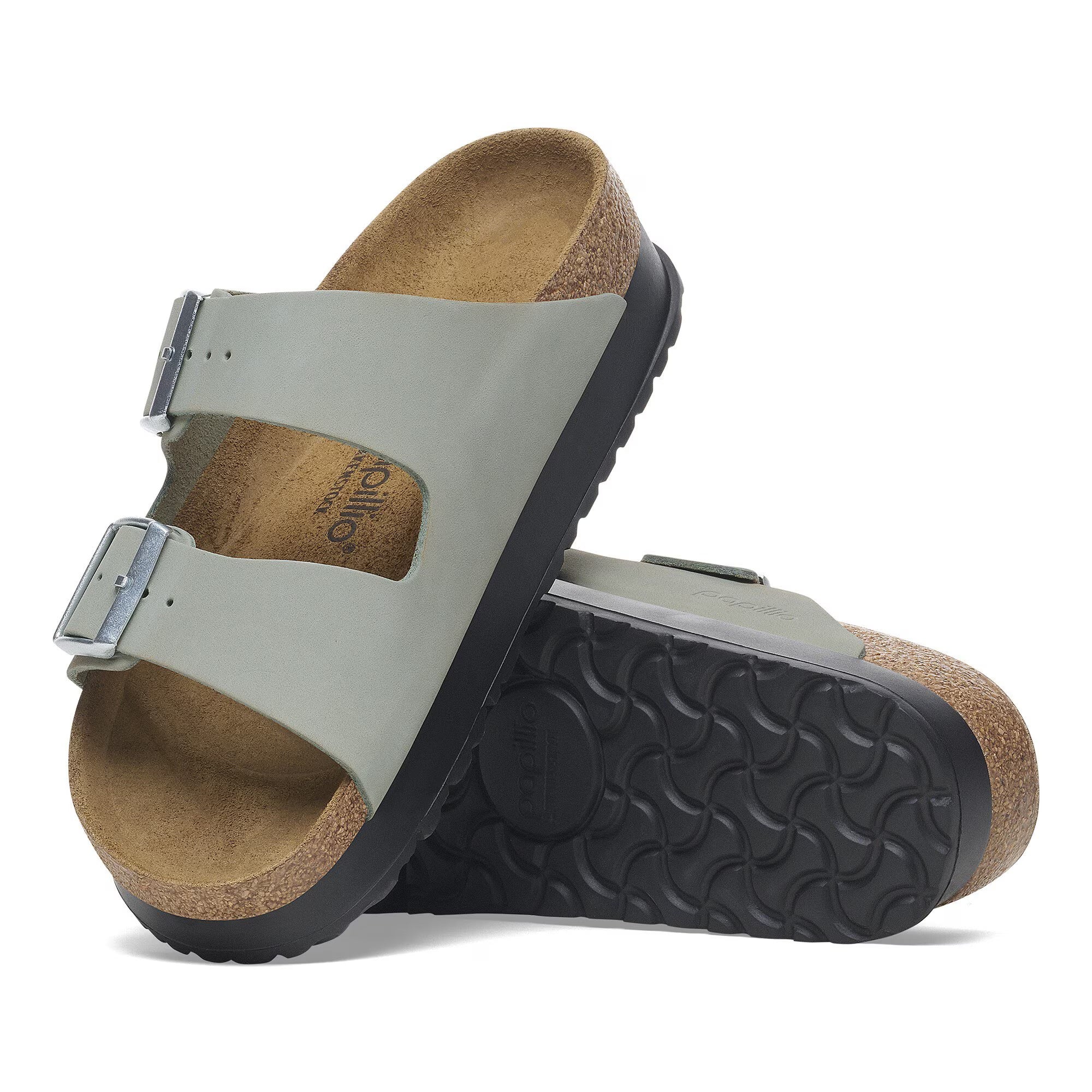Arizona Platform (Pure Sage Nubuck) sole