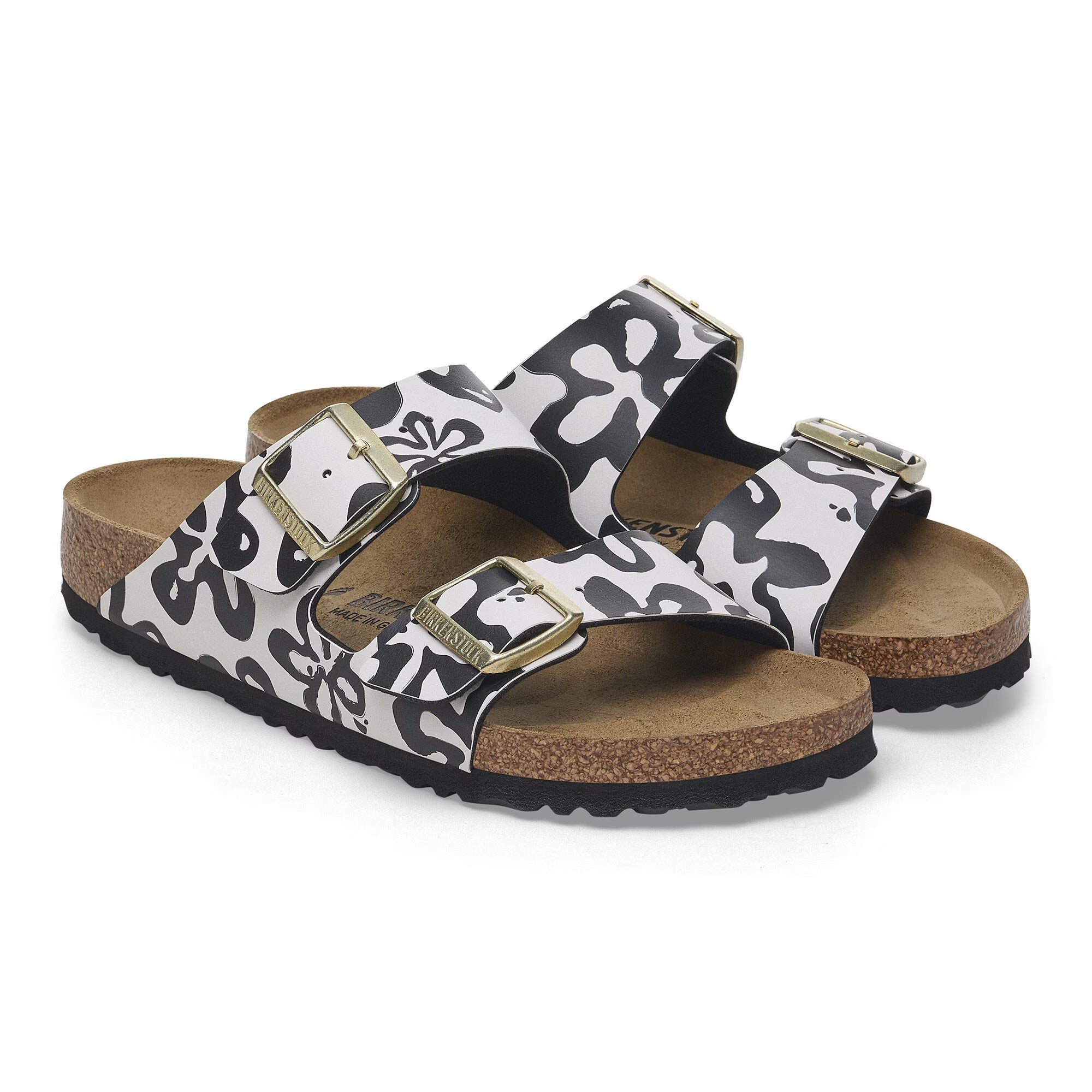 Arizona Blooms (White/Black) pair
