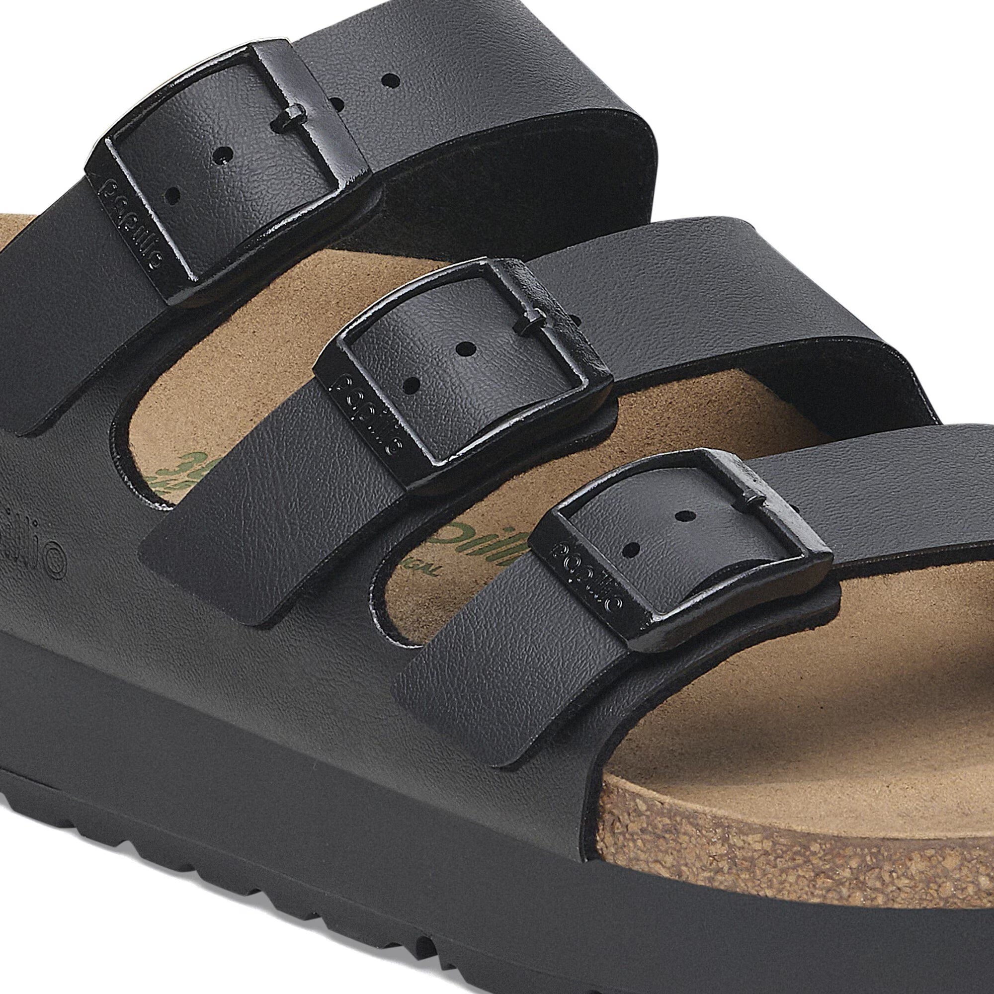 Florida III Platform	(Black Birko-Flor) detail