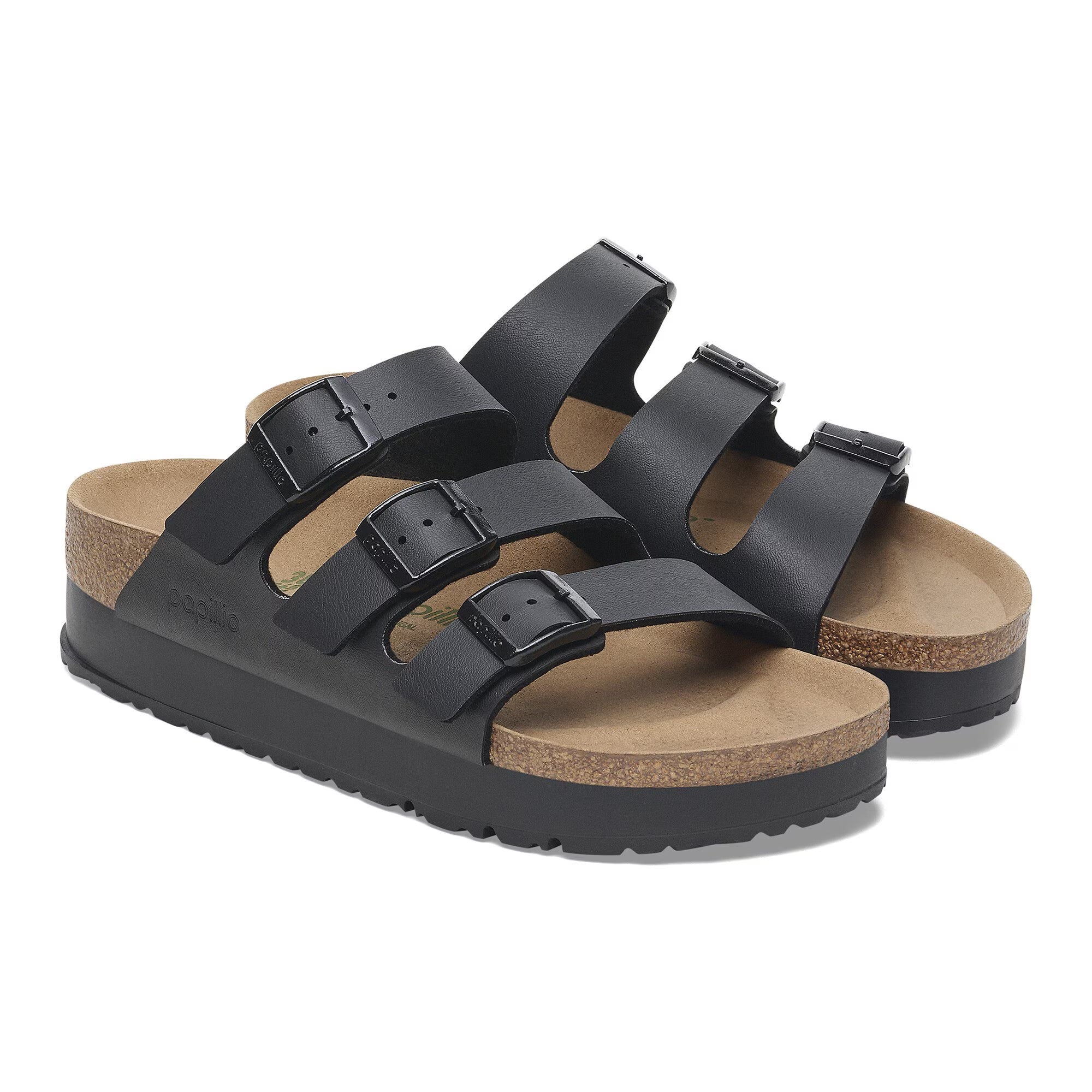 Florida III Platform	(Black Birko-Flor) pair