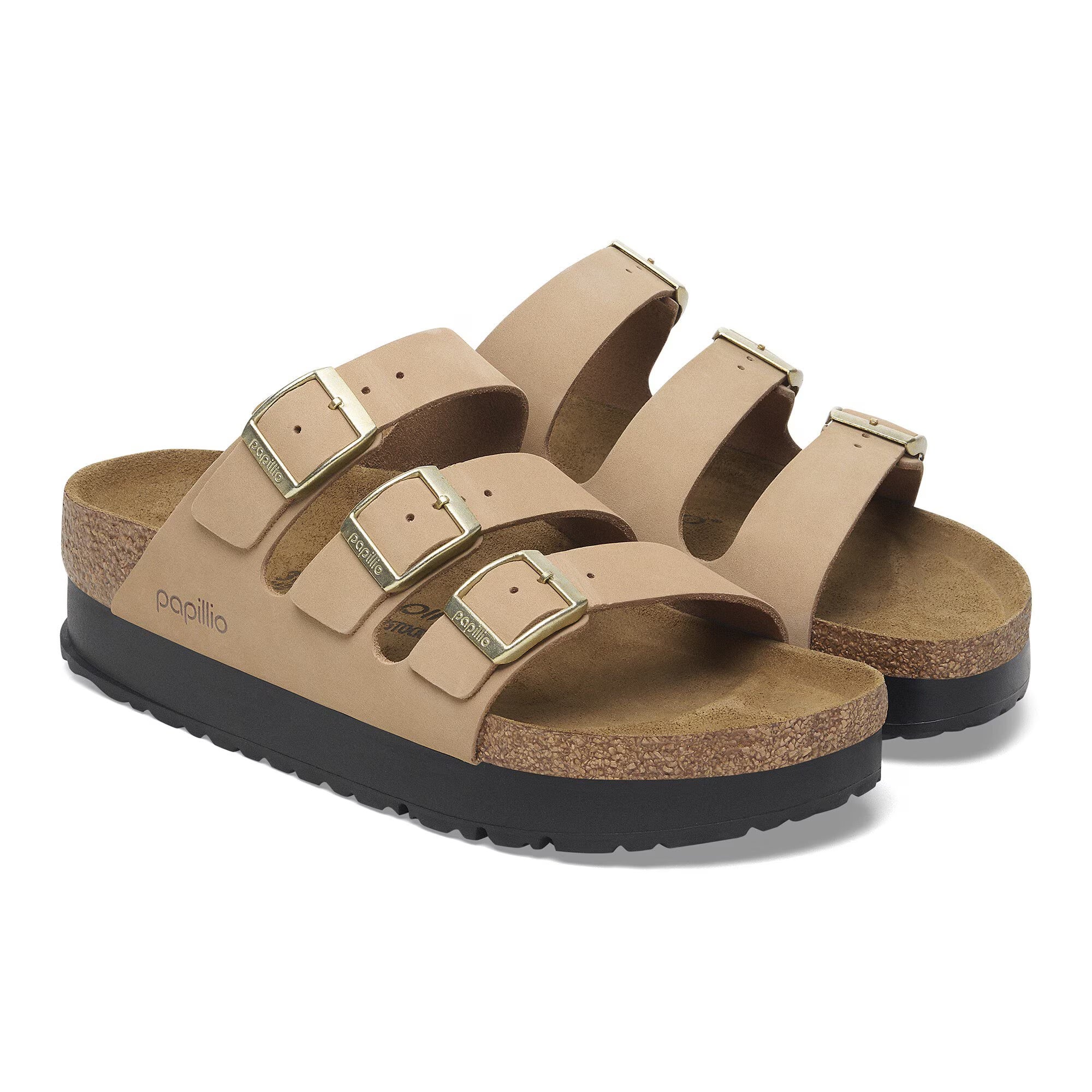 Florida III Platform (Sandcastle Nubuck) pair