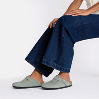 Boston Soft Footbed (Pure Sage) when worn