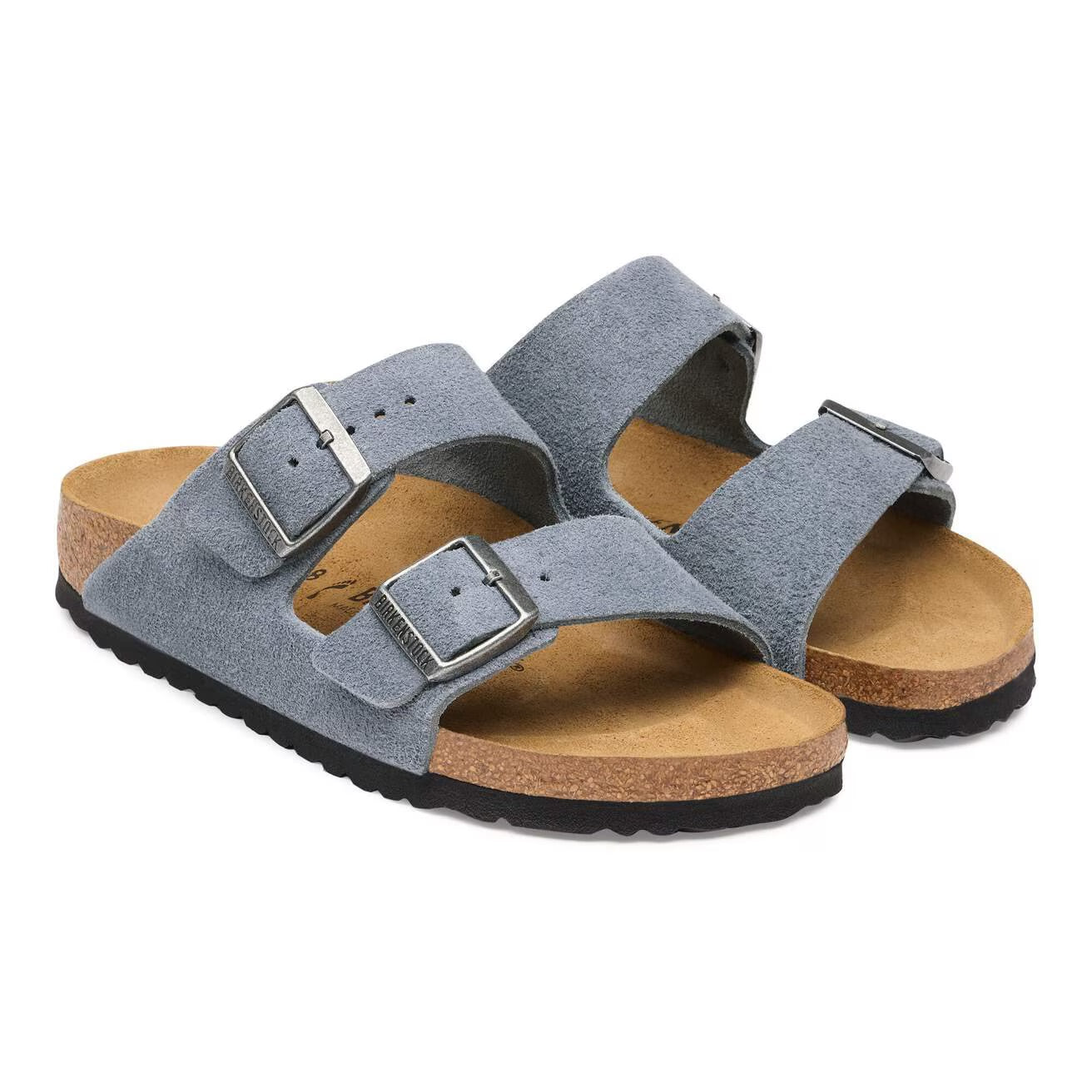 Women's Arizona Suede (Stone Blue) pair