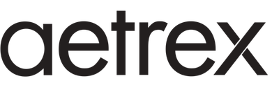 The wordmark 'aetrex' in black lowercase letters centered on a plain white background.