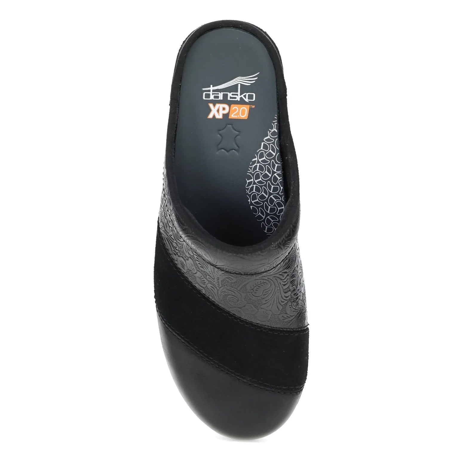 Zinnia Clog (Black Multi) top
