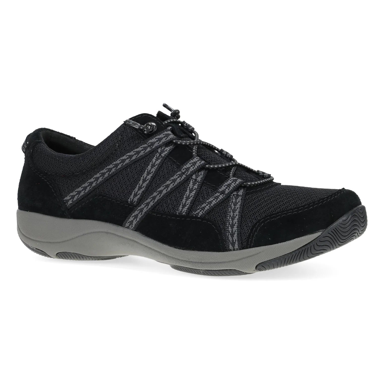 Harlyn (Black/Black Suede) side