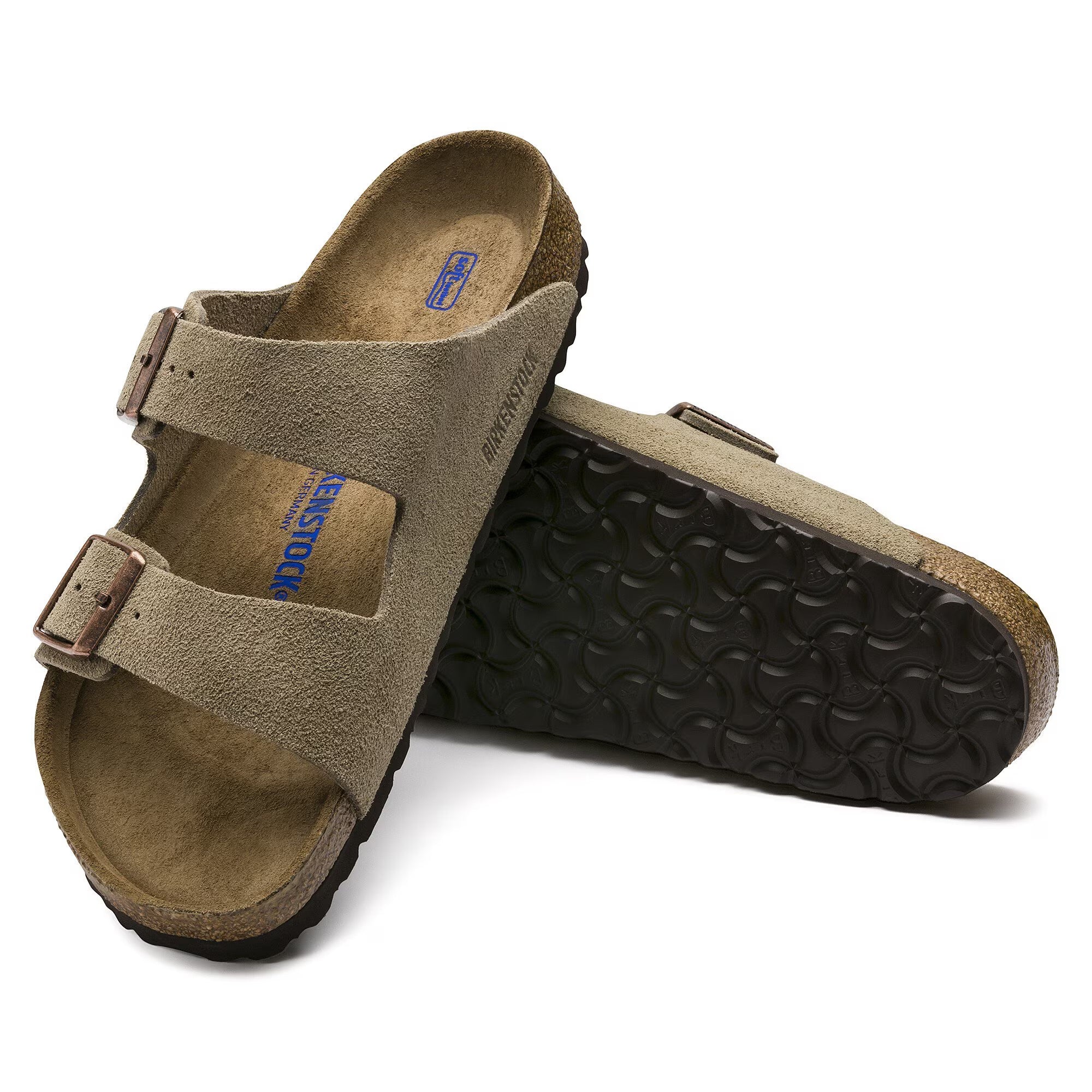Arizona Soft Footbed (Taupe Suede) sole