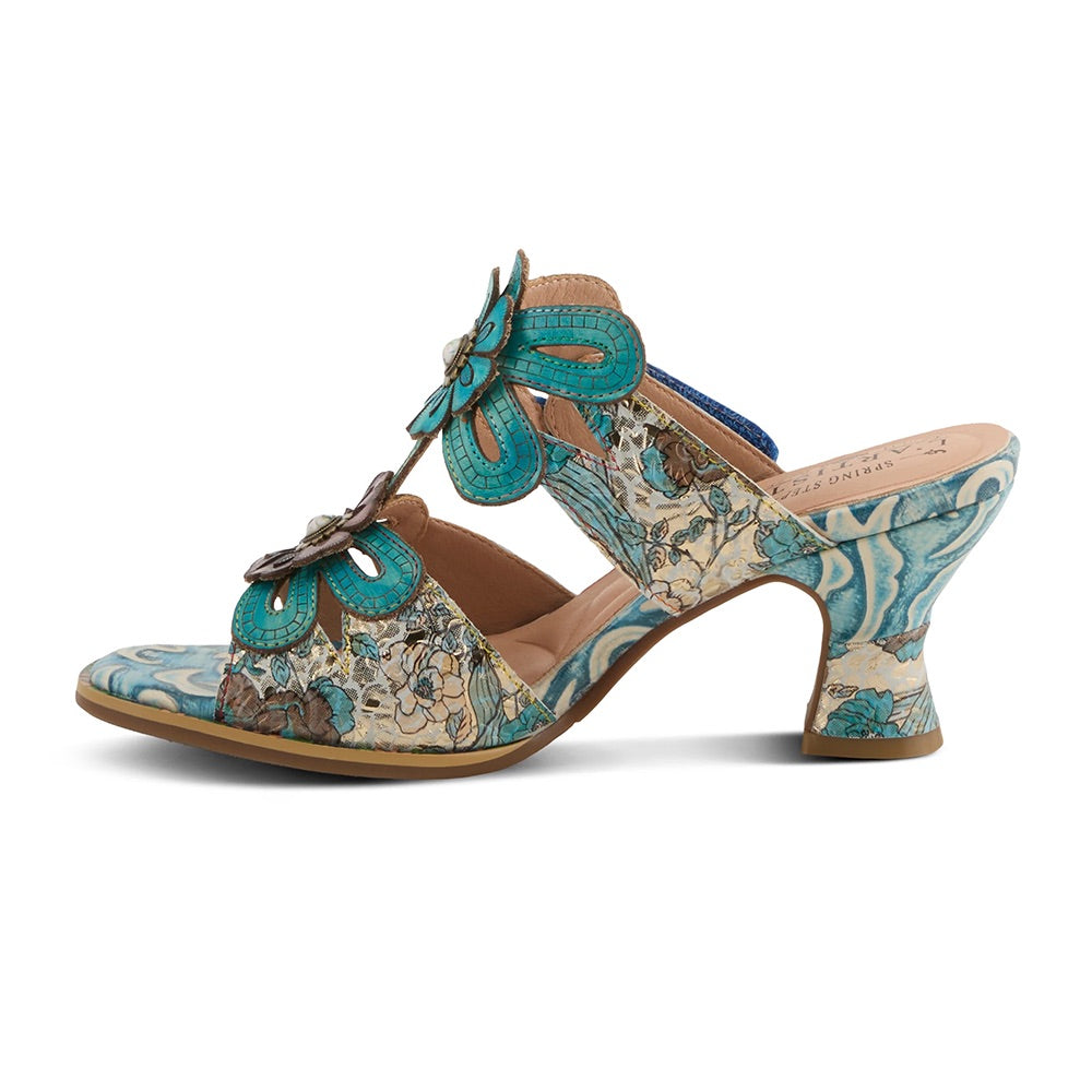 Alania (Turquoise Multi) other side