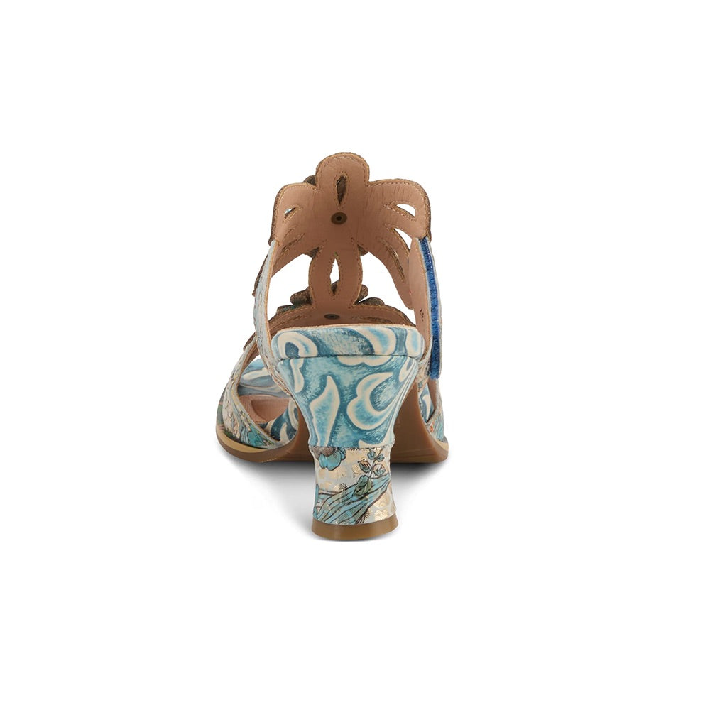 Alania (Turquoise Multi) back