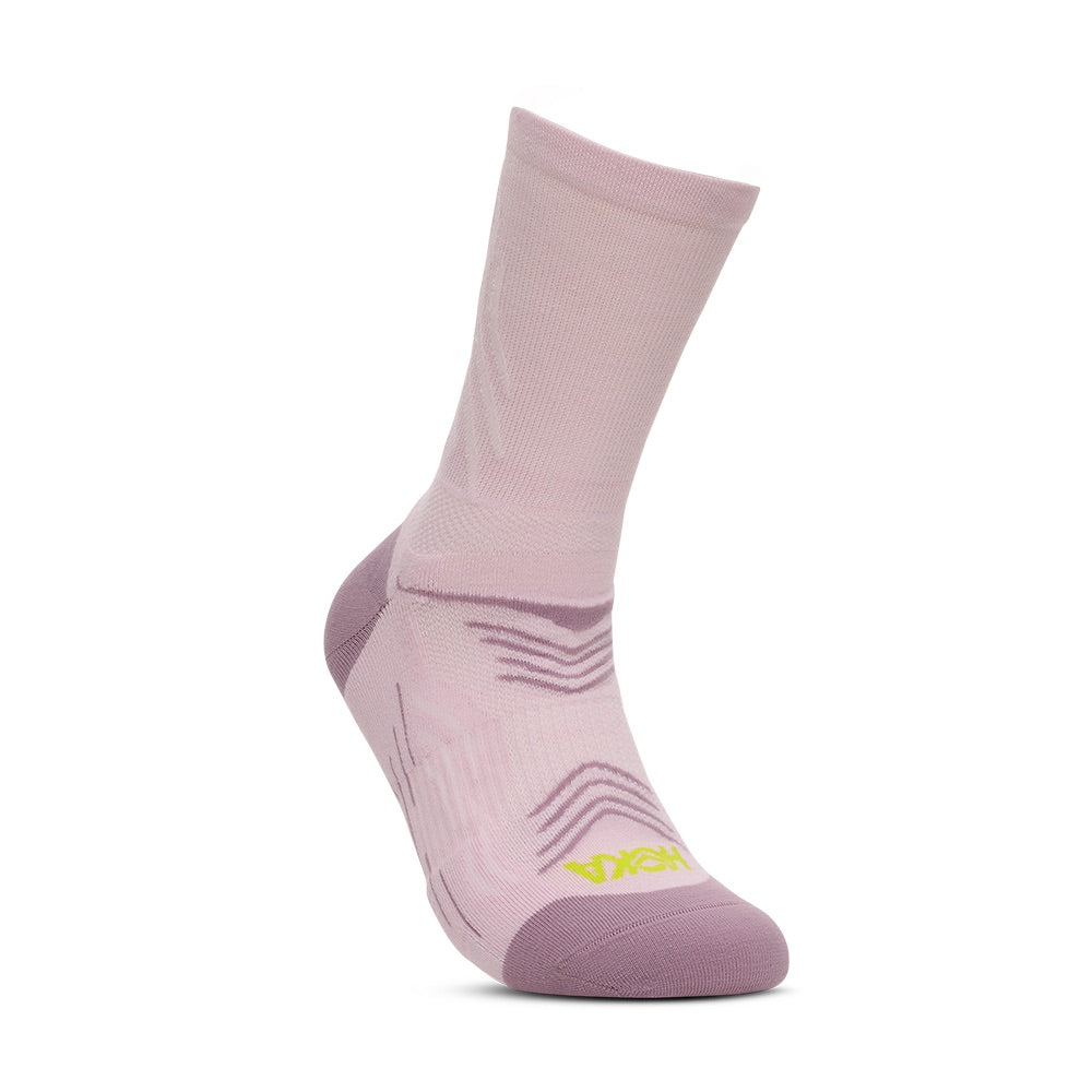 Bondi Quarter Run Sock (Lilac Cream)  front