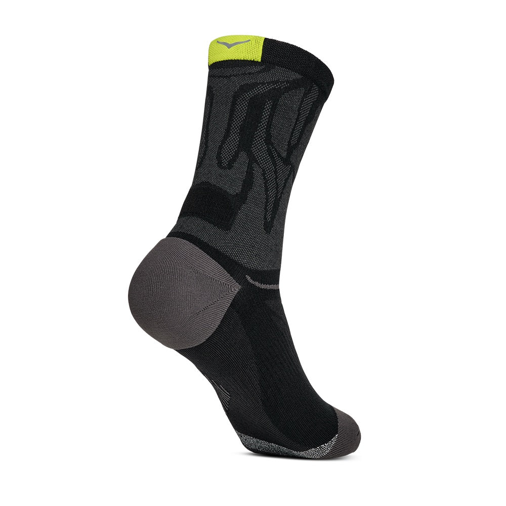 Clifton Crew Run Sock (Black) other side