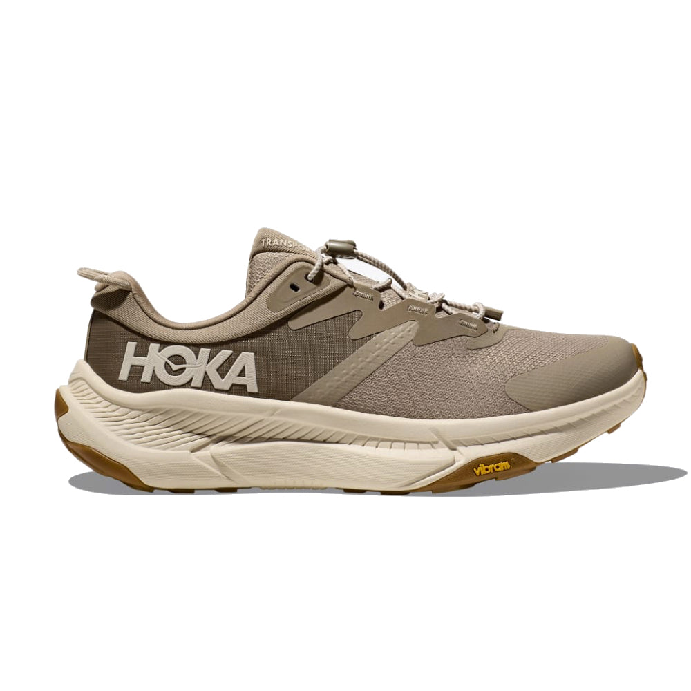 HOKA Men's lifestyle hiking/walking shoes in Dune/Eggnog