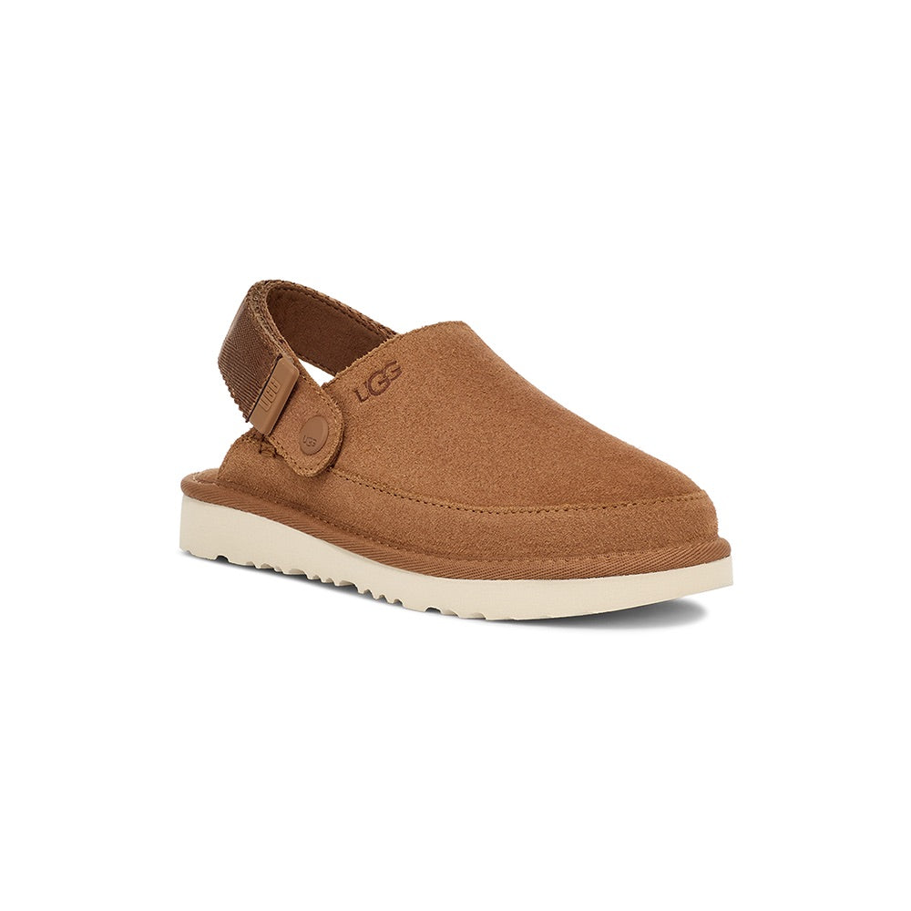 Kid's Goldenstar Clog (Chestnut) front side