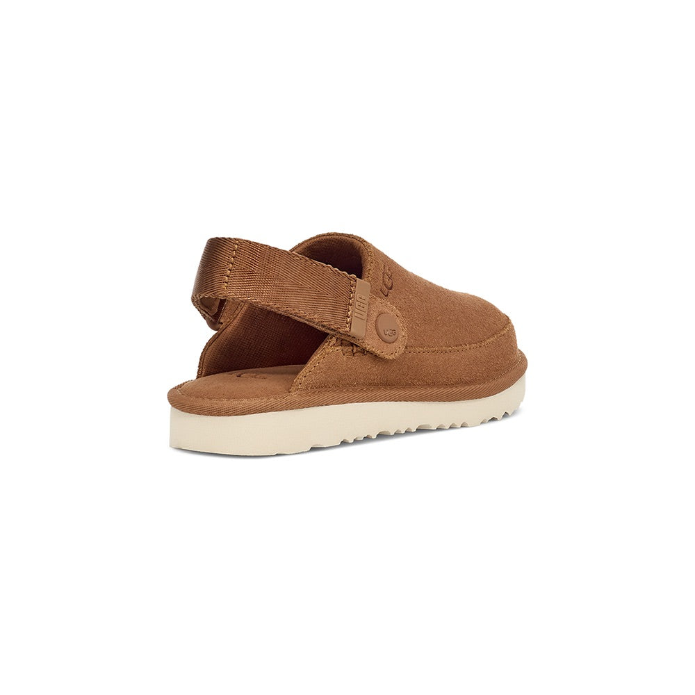 Kid's Goldenstar Clog (Chestnut) back side