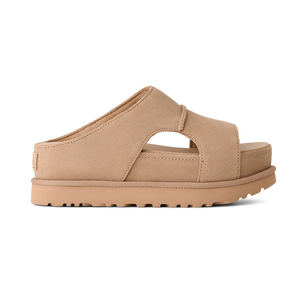 Women's Goldenstar Hi Cutout Slide (Sand) side