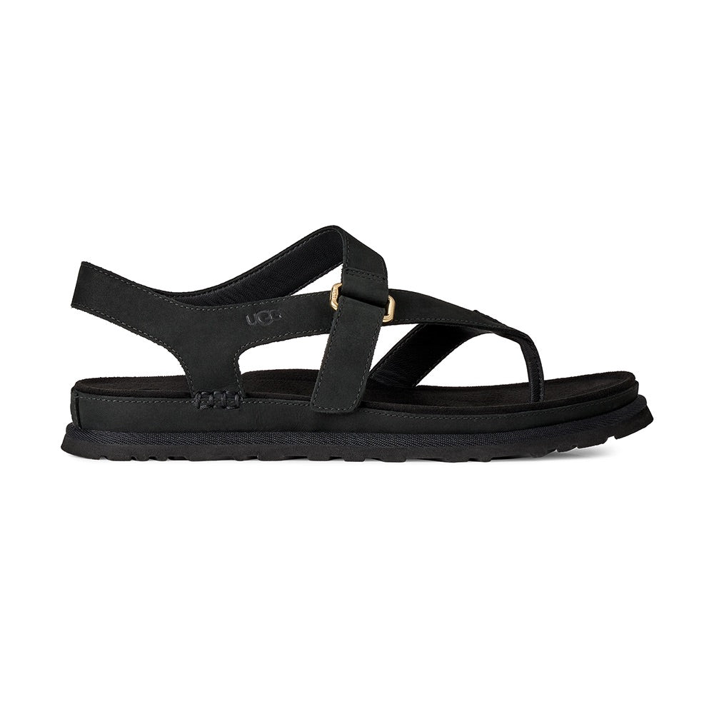 Women's Goldengaze Toe Post (Black) side
