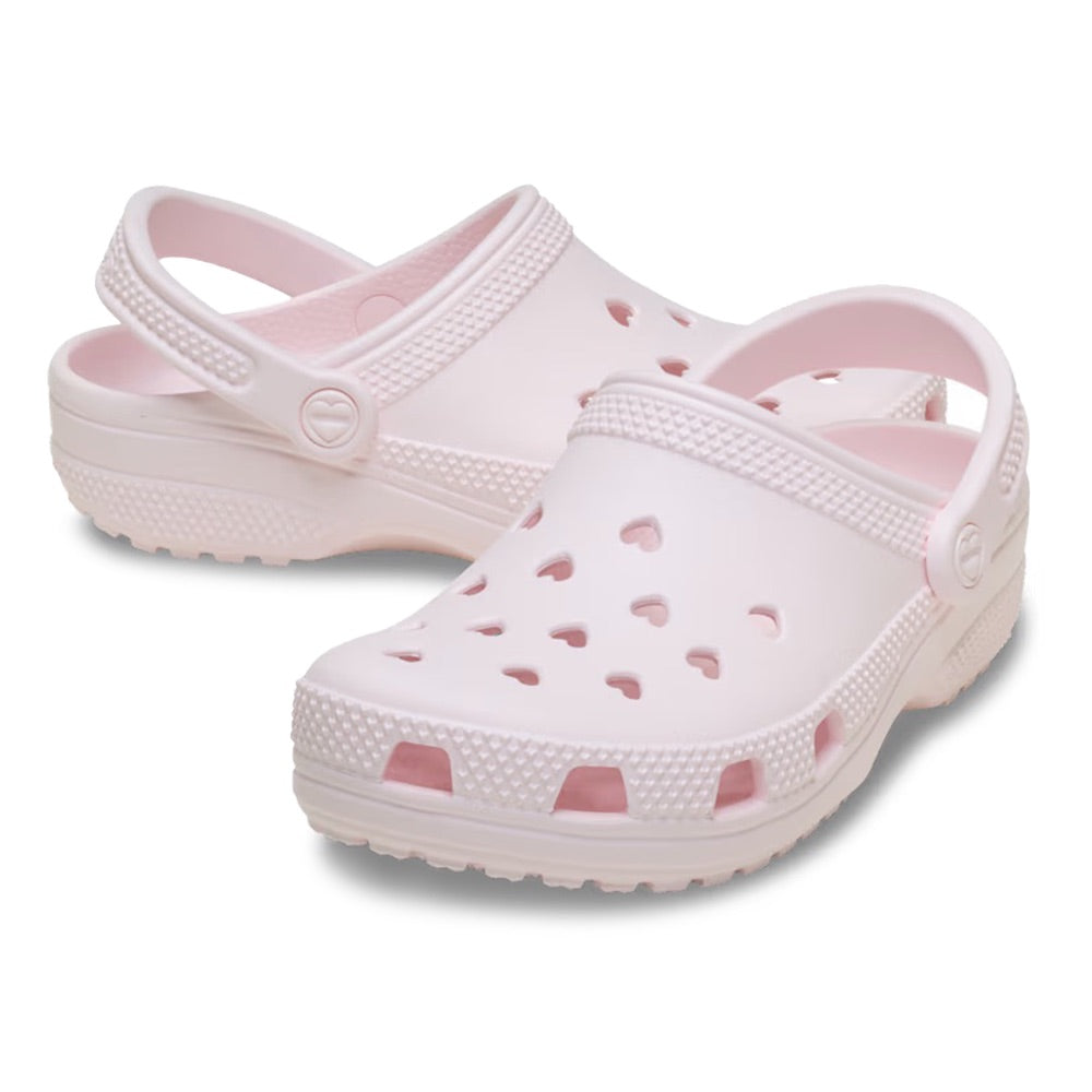 Women's Classic Hearts Cut Out Clog (Bubble Ice) other side
