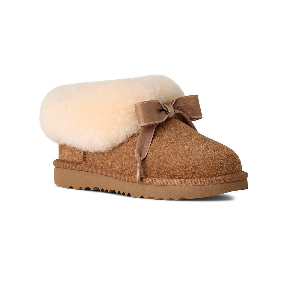 Kid's Bailey Slipper (Chestnut) front side