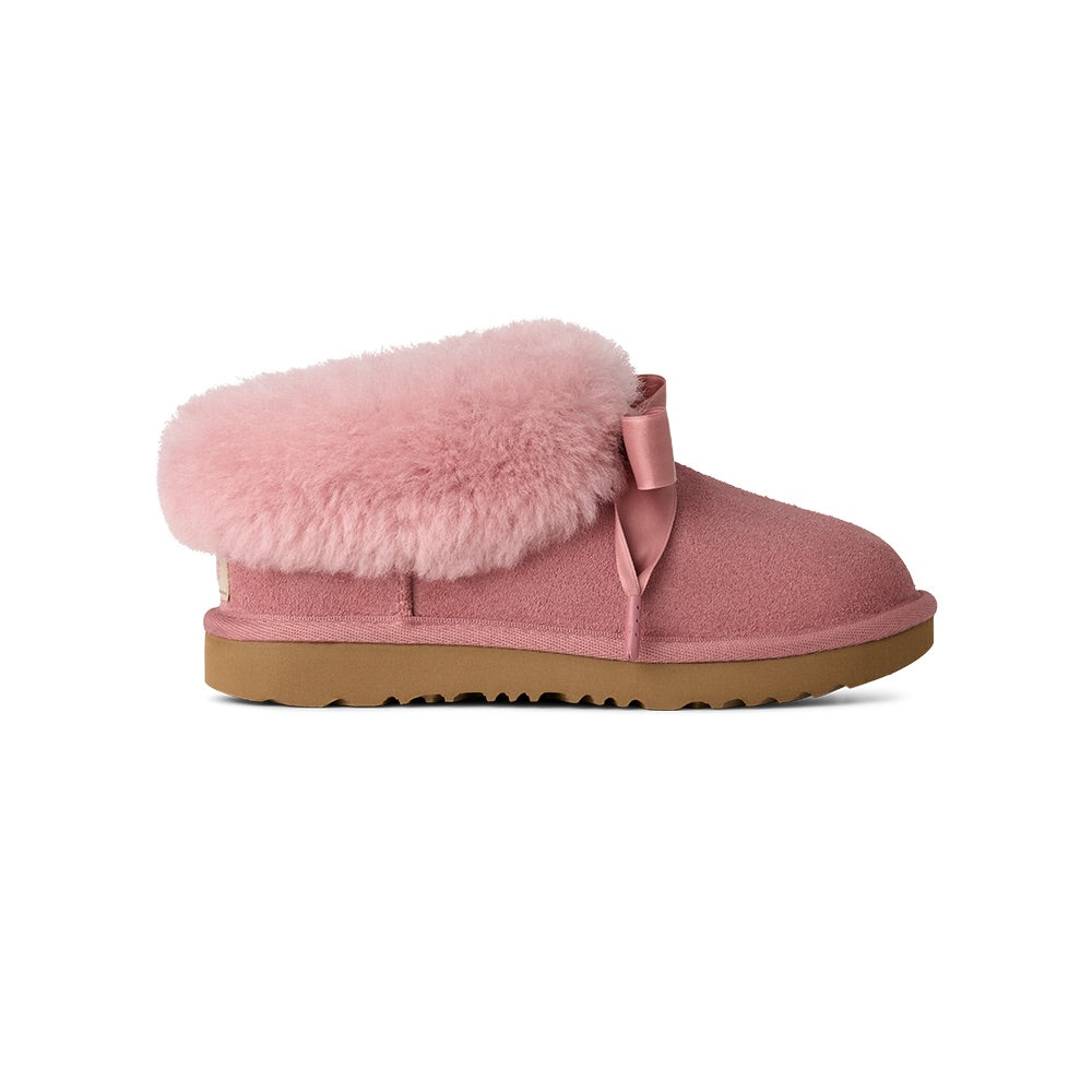 Kid's Bailey Slipper (Pink Dawn) side