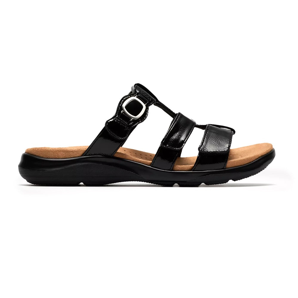 Kitly Pearl (Black Patent) side