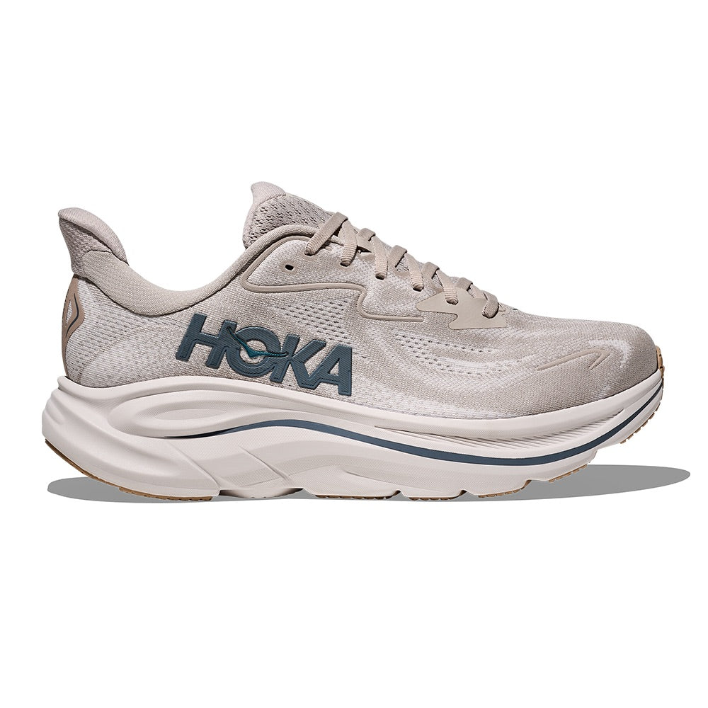 Men's Clifton 10 (Putty/Grout) side