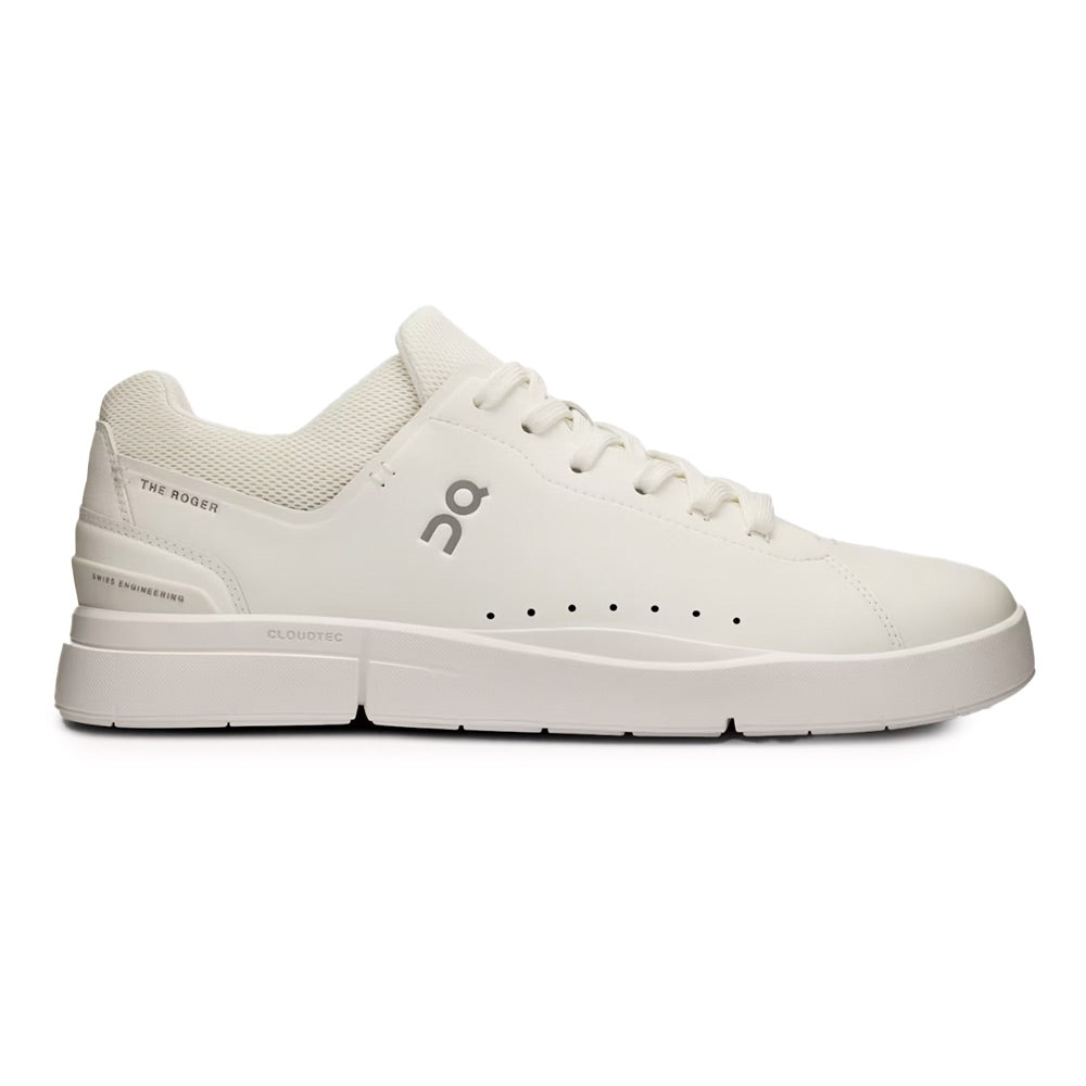 Men's Roger Advantage (All White) side