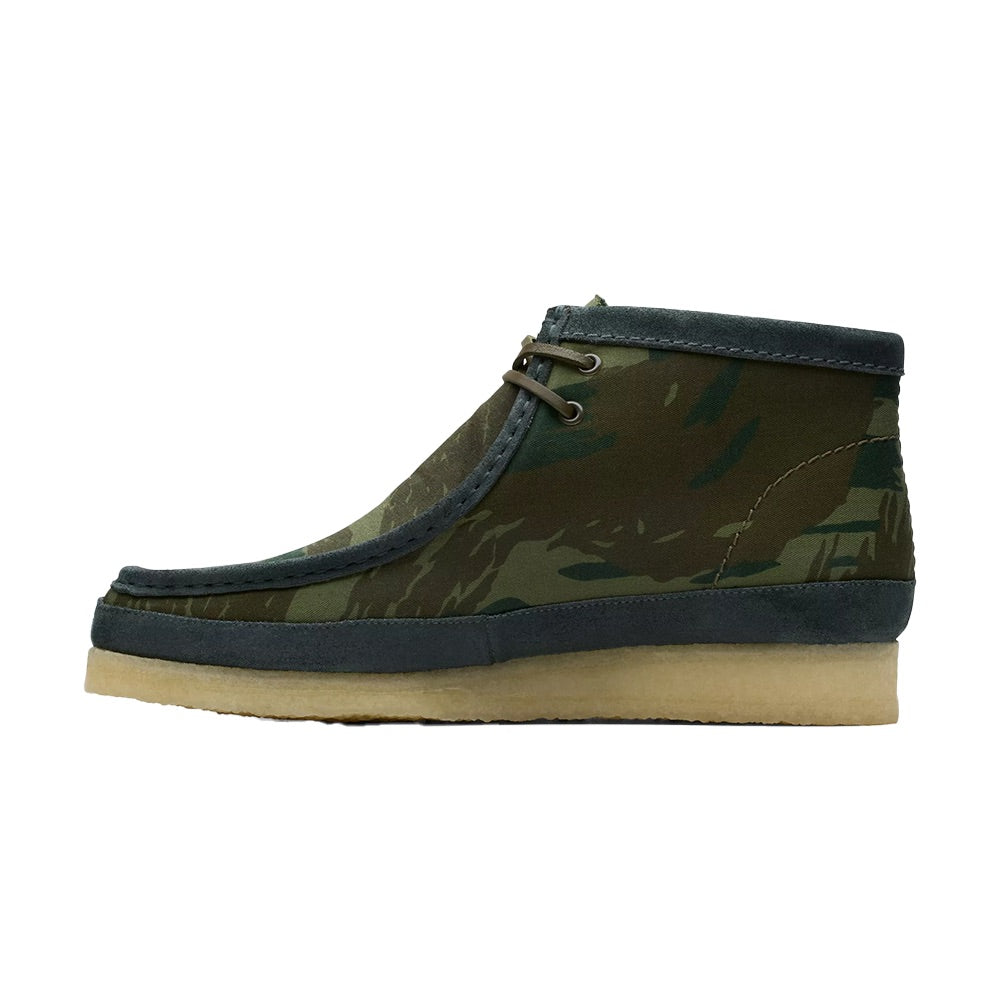 Men's Wallabee Boot Harajuku (Green Camo) other side